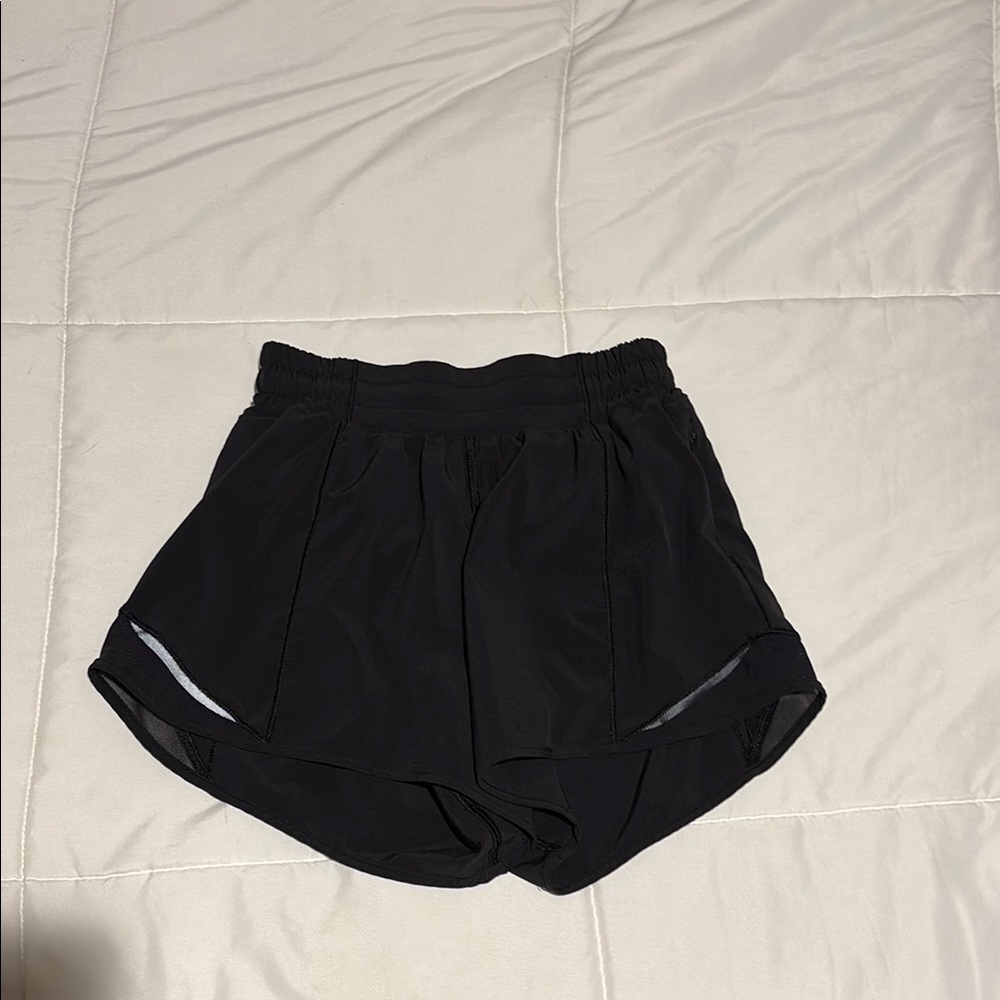 Black lululemon shorts